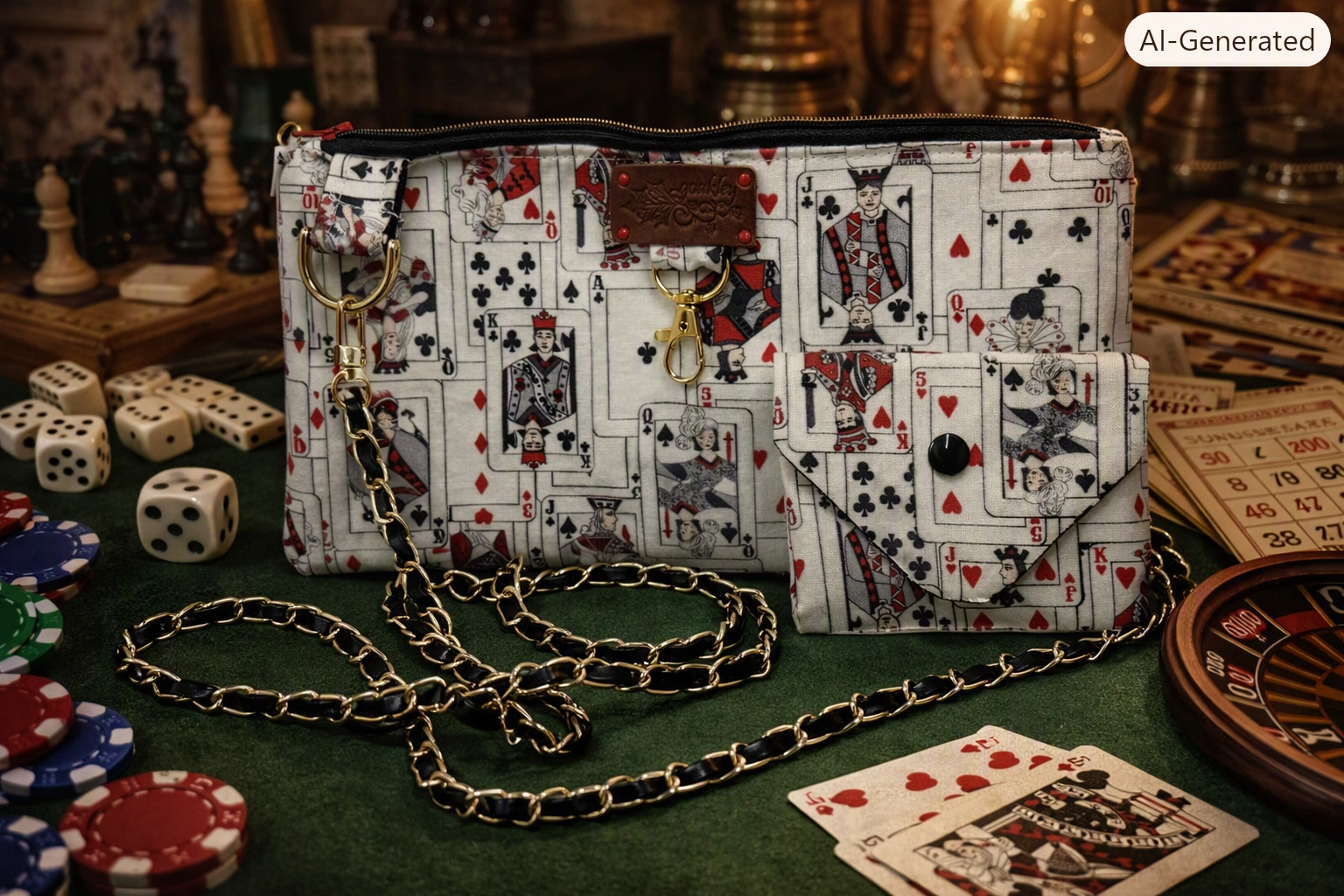 Artisan Playing Card Collection Bag