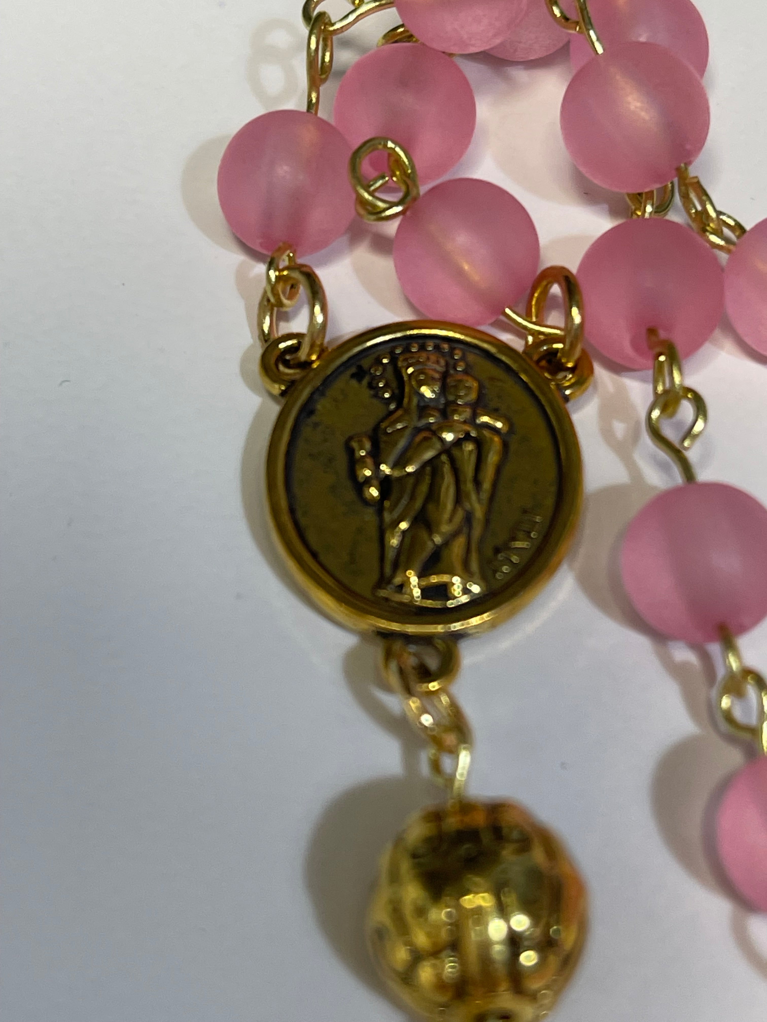 Heavenly Pink Rosary Gift Set
