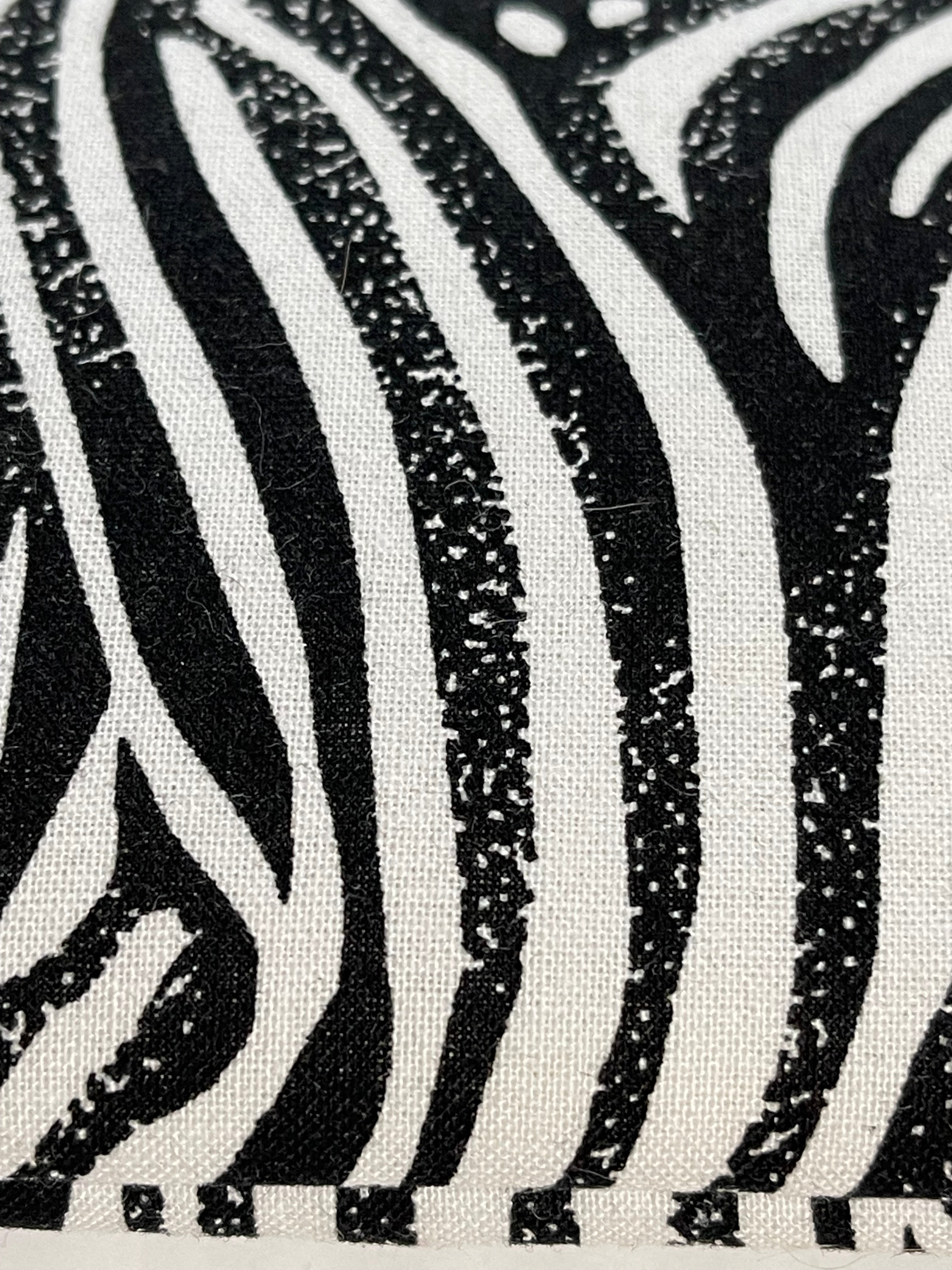 Black & White Zebra Rosary Gift Ensemble