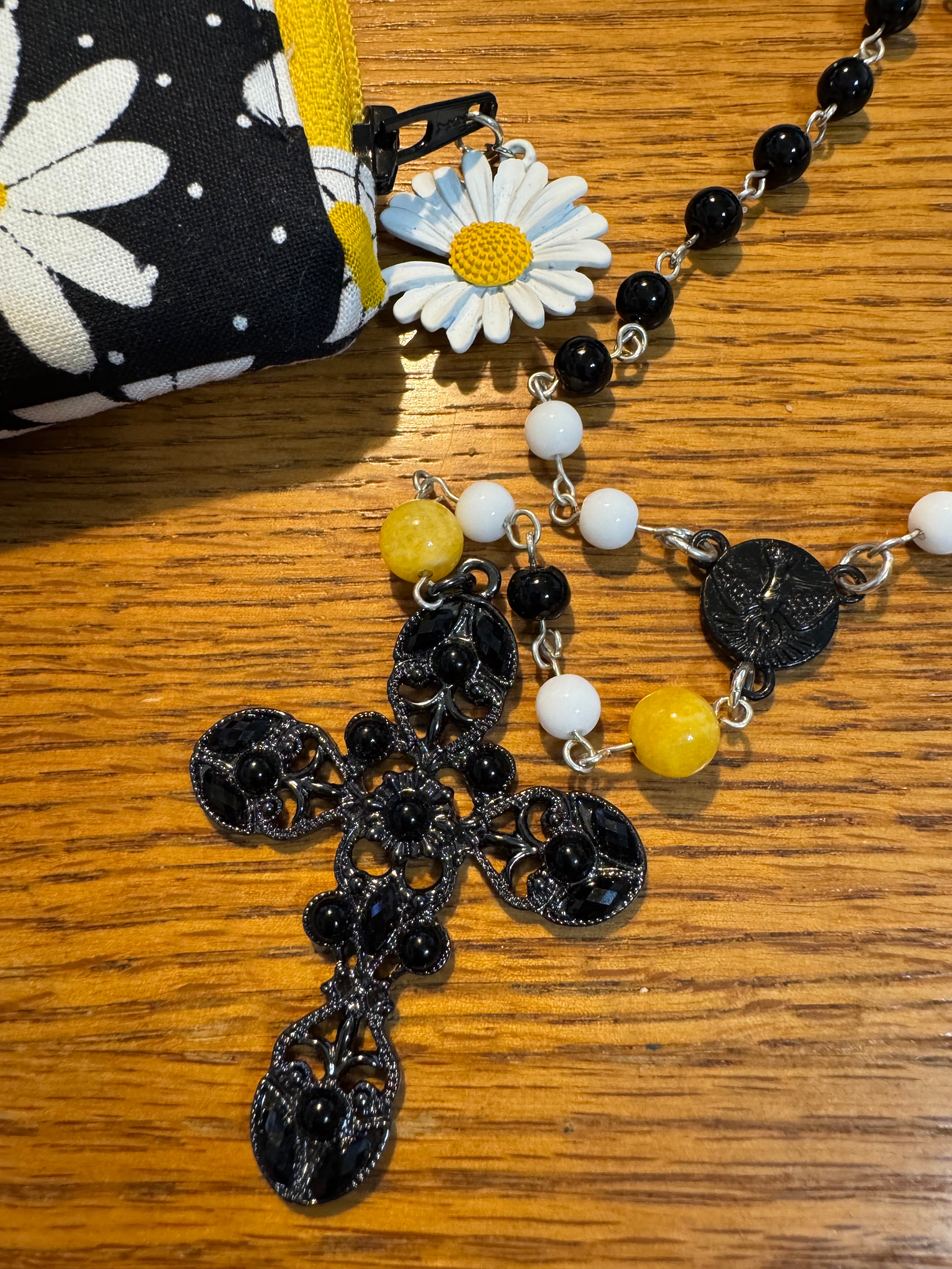 Artisan Daisy Devotion Rosary